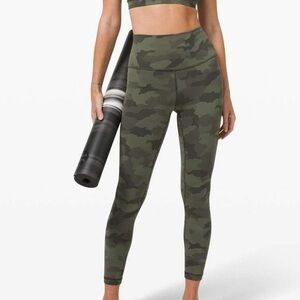 Lululemon camo leggings - size 6